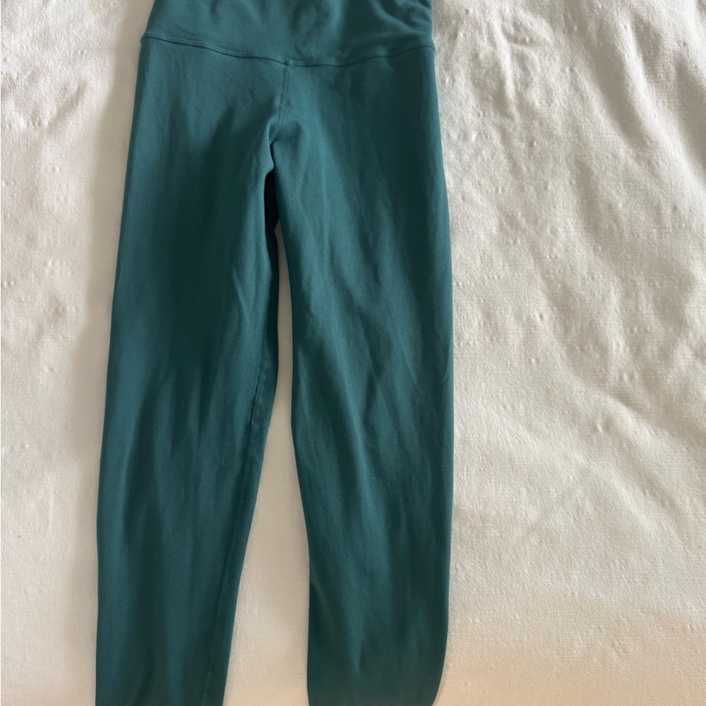 SET Active Green Seamless Leggings High Waist